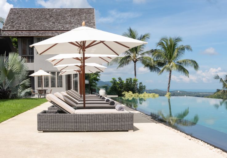 Palatial 6-Bed Sea View Luxury Villa in Bophut