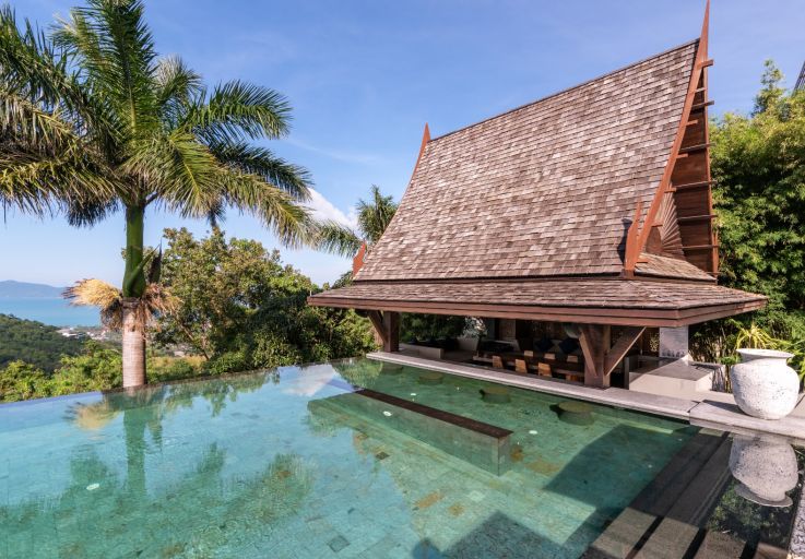 Palatial 6-Bed Sea View Luxury Villa in Bophut