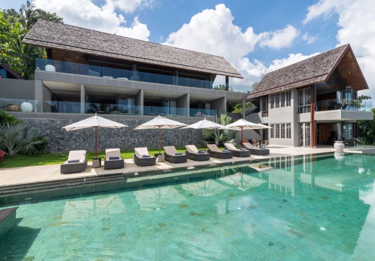 Palatial 6-Bed Sea View Luxury Villa in Bophut