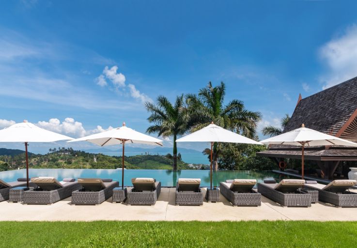 Palatial 6-Bed Sea View Luxury Villa in Bophut